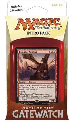 Oath of the Gatewatch Intro Pack - Red card from Oath of the Gatewatch