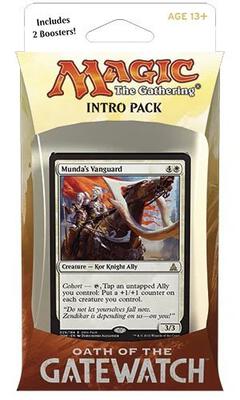 Oath of the Gatewatch Intro Pack - White card from Oath of the Gatewatch