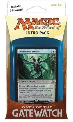 Oath of the Gatewatch Intro Pack - Blue card from Oath of the Gatewatch