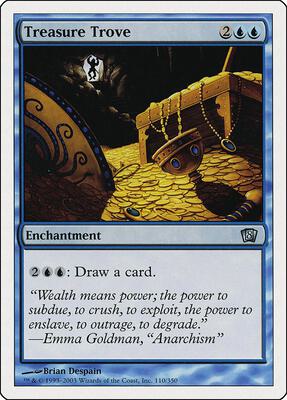 Treasure Trove card from 8th Edition