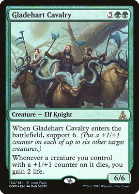 Gladehart Cavalry card from Unique and Miscellaneous Promos