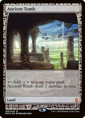 Ancient Tomb card from Zendikar Expeditions