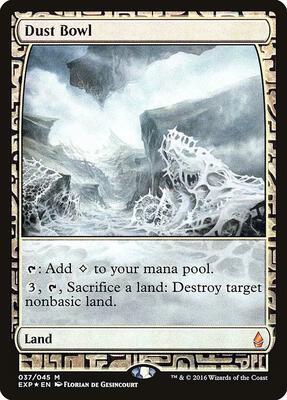 Dust Bowl card from Zendikar Expeditions