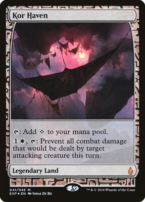 Kor Haven card from Zendikar Expeditions