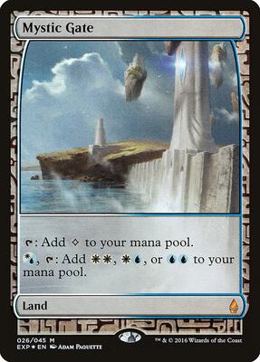 Mystic Gate card from Zendikar Expeditions