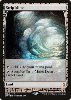 Strip Mine card from Zendikar Expeditions