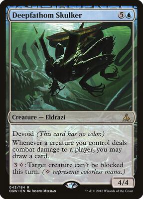 Deepfathom Skulker card from Oath of the Gatewatch