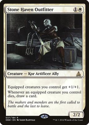 Stone Haven Outfitter card from Oath of the Gatewatch