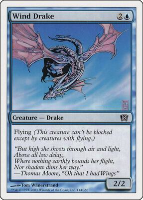 Wind Drake card from 8th Edition