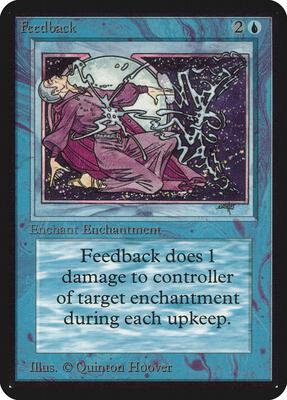 Feedback card from Alpha Edition
