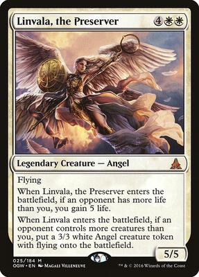 Linvala, the Preserver card from Oath of the Gatewatch