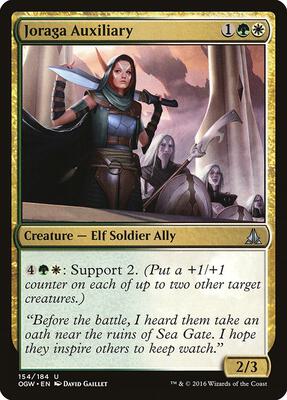 Joraga Auxiliary card from Oath of the Gatewatch