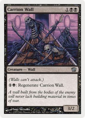 Carrion Wall card from 8th Edition