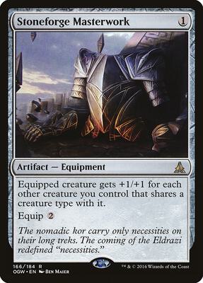 Stoneforge Masterwork card from Oath of the Gatewatch