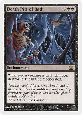 Death Pits of Rath card from 8th Edition