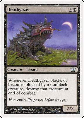 Deathgazer card from 8th Edition