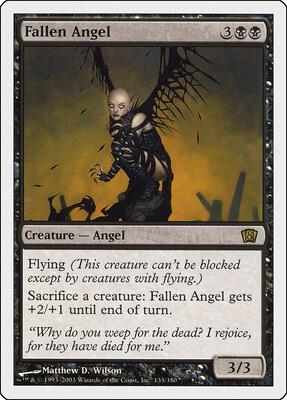 Fallen Angel card from 8th Edition