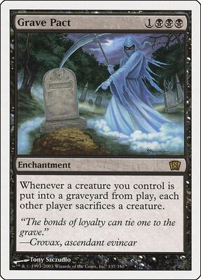 Grave Pact card from 8th Edition