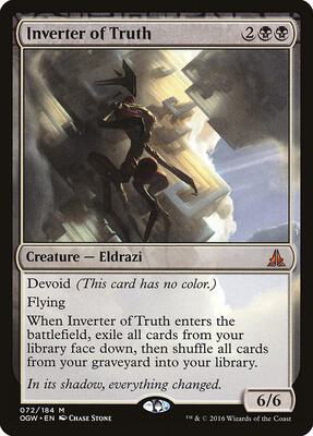 Inverter of Truth card from Oath of the Gatewatch