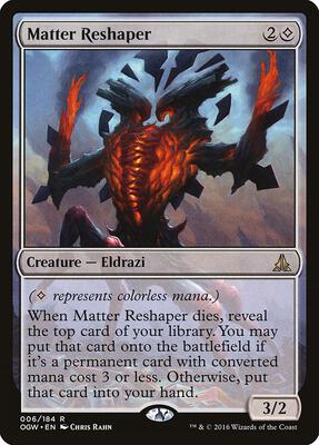 Matter Reshaper card from Oath of the Gatewatch