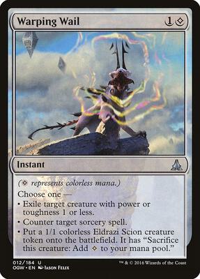 Warping Wail card from Oath of the Gatewatch