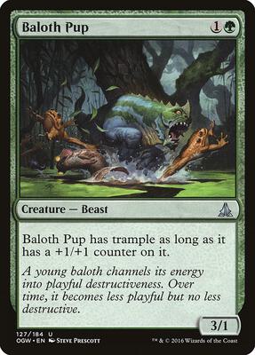Baloth Pup card from Oath of the Gatewatch