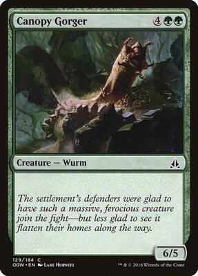 Canopy Gorger card from Oath of the Gatewatch