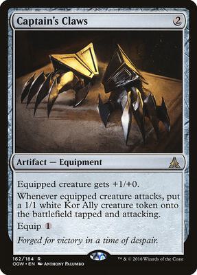 Captain's Claws card from Oath of the Gatewatch