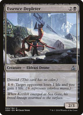 Essence Depleter card from Oath of the Gatewatch