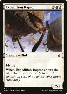 Expedition Raptor card from Oath of the Gatewatch