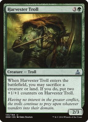 Harvester Troll card from Oath of the Gatewatch