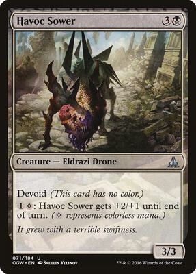 Havoc Sower card from Oath of the Gatewatch