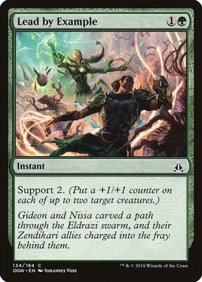Lead by Example card from Oath of the Gatewatch