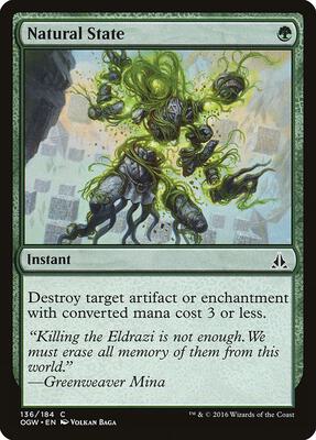 Natural State card from Oath of the Gatewatch
