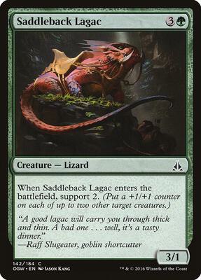 Saddleback Lagac card from Oath of the Gatewatch