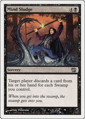 Mind Sludge card from 8th Edition