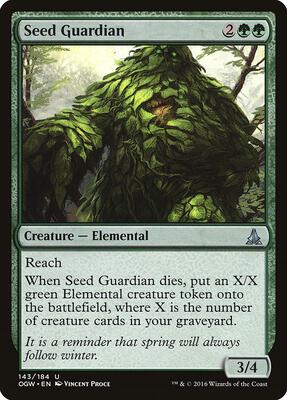 Seed Guardian card from Oath of the Gatewatch