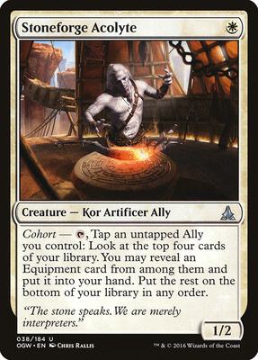 Stoneforge Acolyte card from Oath of the Gatewatch