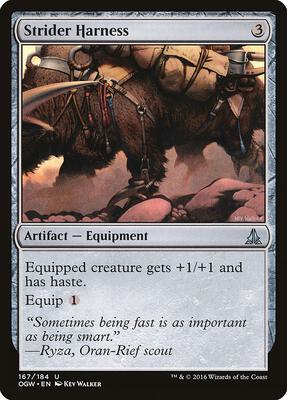 Strider Harness card from Oath of the Gatewatch