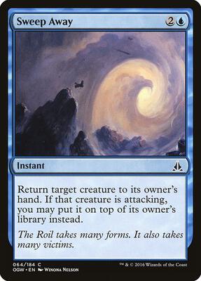 Sweep Away card from Oath of the Gatewatch