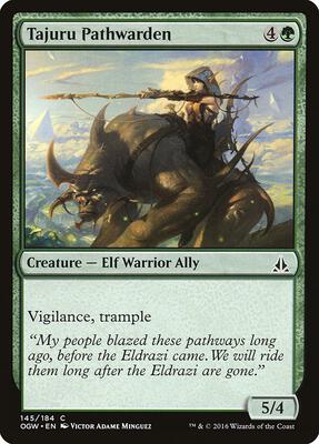 Tajuru Pathwarden card from Oath of the Gatewatch