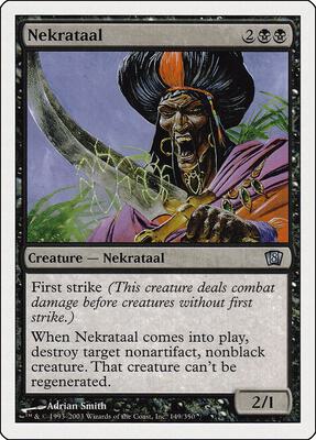 Nekrataal card from 8th Edition