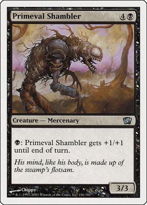 Primeval Shambler card from 8th Edition
