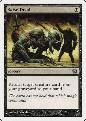 Raise Dead card from 8th Edition