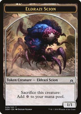 Eldrazi Scion Token (006) card from Oath of the Gatewatch