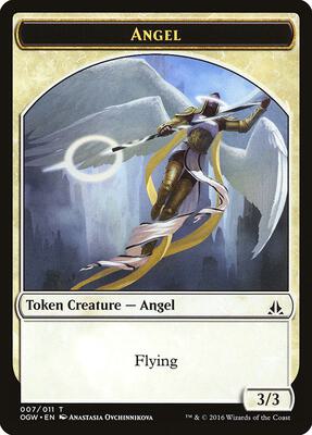 Angel Token card from Oath of the Gatewatch