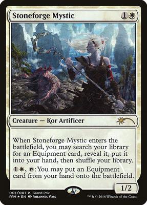 Stoneforge Mystic card from Grand Prix Promos