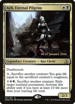 Ayli, Eternal Pilgrim card from Prerelease Cards