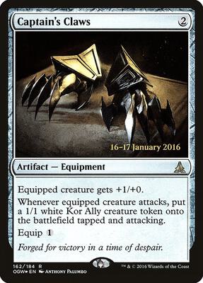 Captain's Claws card from Prerelease Cards