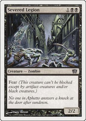 Severed Legion card from 8th Edition